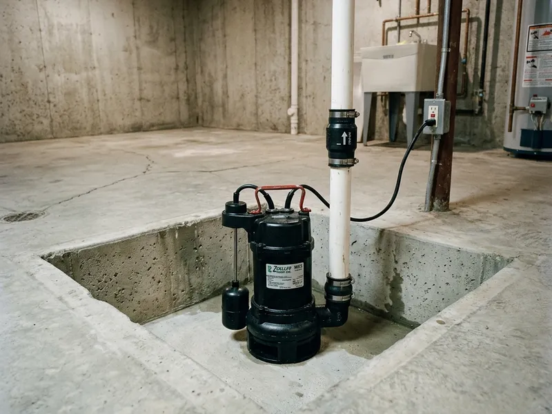 Sump Pump Installation Plumber in Five Points, OH